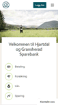 Mobile Screenshot of hjartdalbanken.no